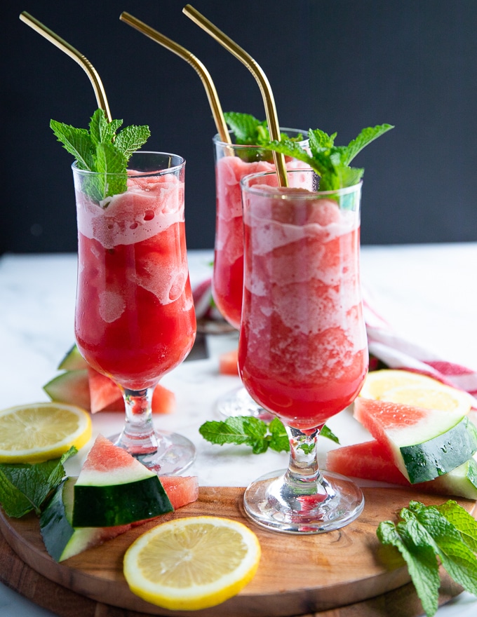 Summer loving watermelon slushy recipe - Luvele US