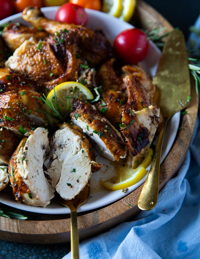 Air Fryer Whole Chicken with Seasoning Ideas by Flawless Food